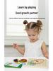 Wooden Geometric Shapes & Pegboard Educational Puzzle Toy for Early Childhood Development