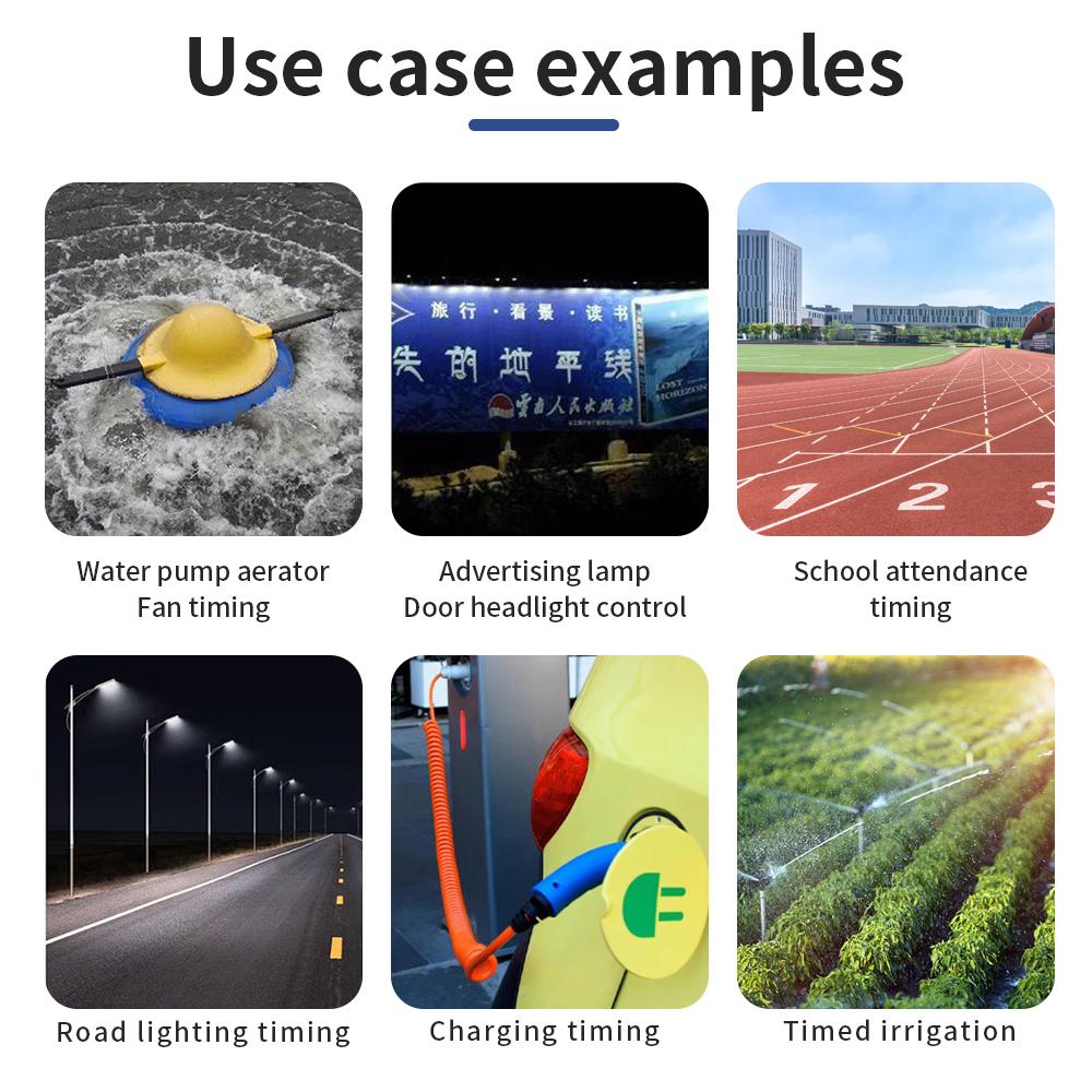 Automatic Digital Timer Switch Relay 168 Hours Weekly 7 Days Programmable Timer Controllor With Outdoor Waterproof Box 220V 30A