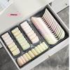 M-Expandable Drawer Organizer And Storage Bins Plastic Divider Box For Kitchen Flatware Makeup Tray Bathroom Office Holder