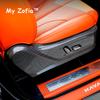 For Haval H9 2nd 2024 2025 Car  Front Seat Side Cover Shell Carbon Fiber anti kick anti dirt protective stickers Accessories