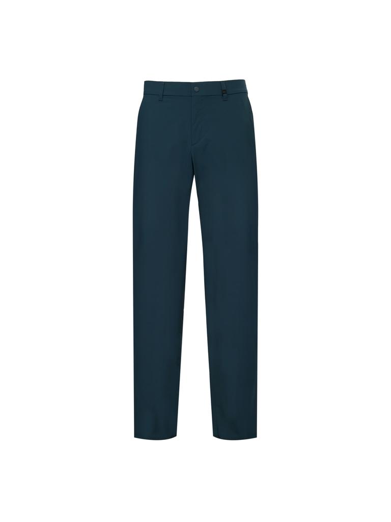WIDEANGLE Co Lightweight Cotton Touch Straight Pants M_Dark Green