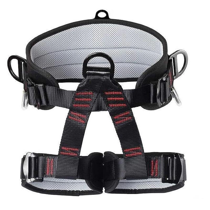High-Altitude Safety Harness: Fall Protection Electrician Belt with Waist Support for Outdoor Rescue & Rappelling