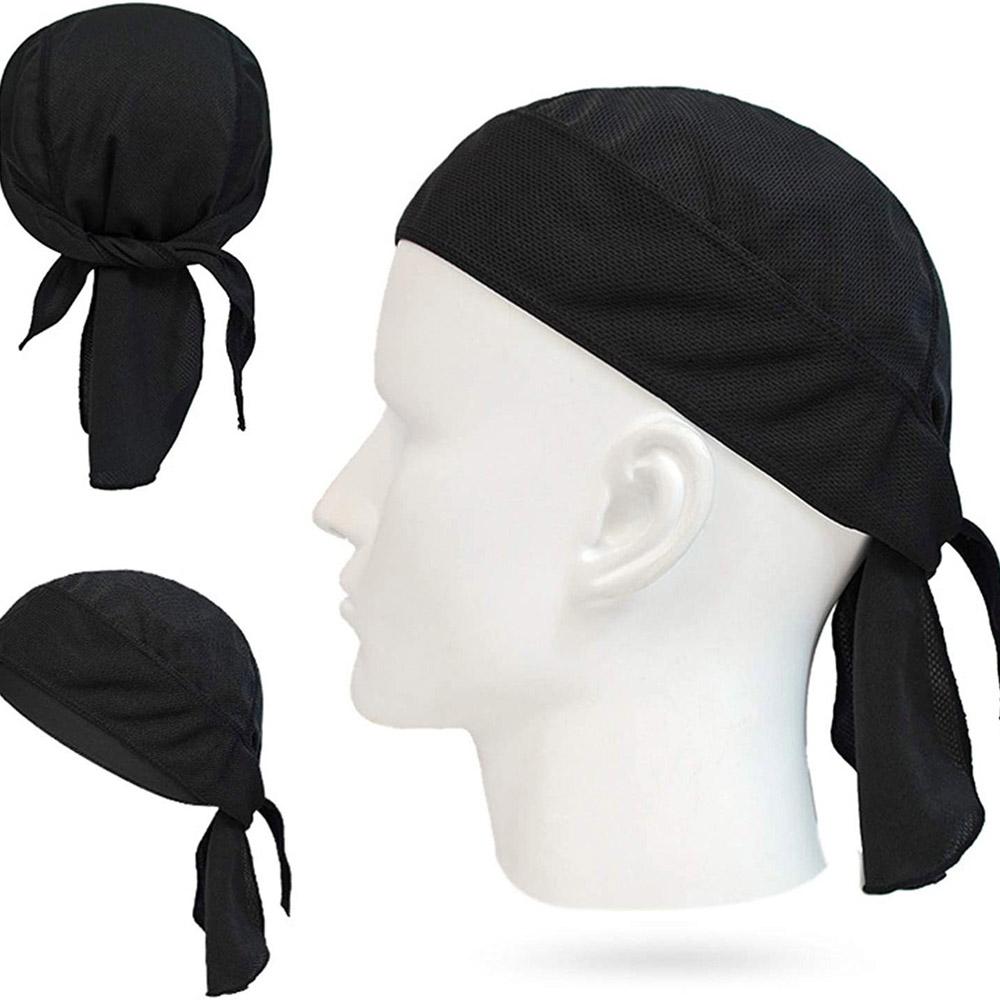 1Pcs Summer Cycling Cap Quick Dry Breathable Pirate Hat Riding Hood Headband Head Scarf