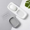 MENGNI Punch Free Soap Dish Wall Mounted Soap Dish Portable Soap Holder Bathroom Gadgets Soap Tray Holder Bathroom Accessories