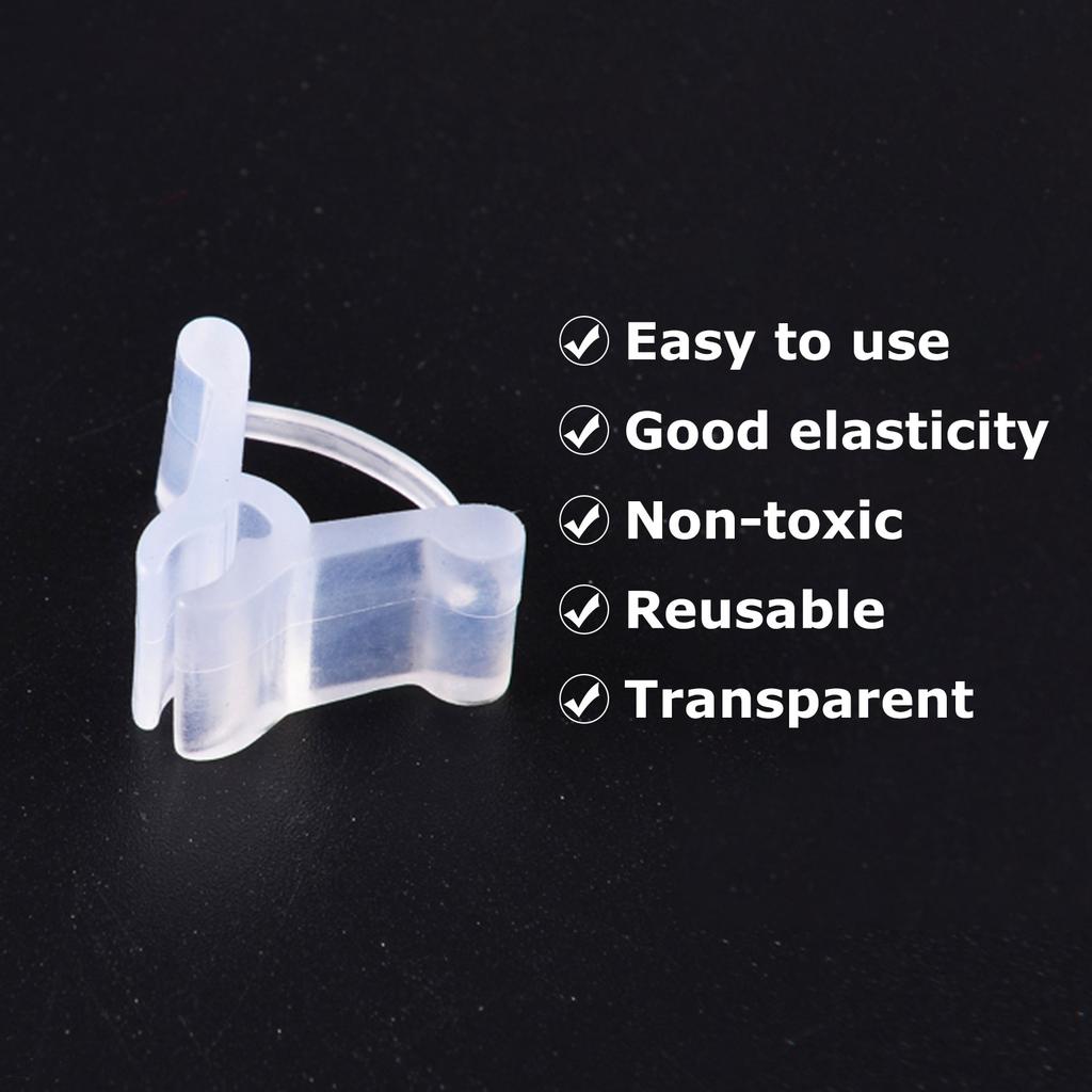100PCs Grafting Clips PE Plant Grafting Clips Mini Gardening Tools Tomato Seedling Grafting Clip Eggplant Grafting Clamp For Vine Vegetable Seedling