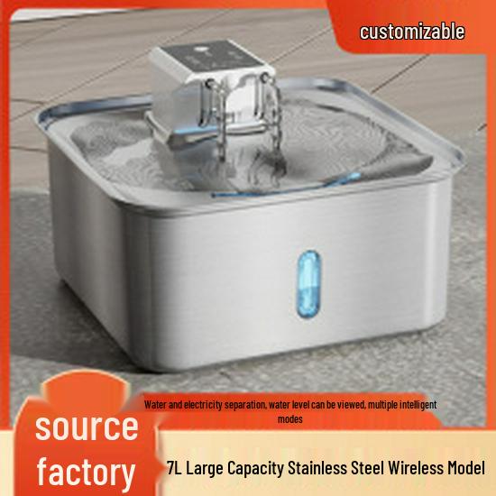 Smart Cat Water Fountain with Automatic Filtration System