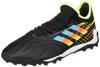 Adidas Copa TF Futsal Shoes for Core Solar Yellow Size Cm Sense.3 Turf, LIP97, Black/Bright Cyan/Team (GZ1363), 25.0