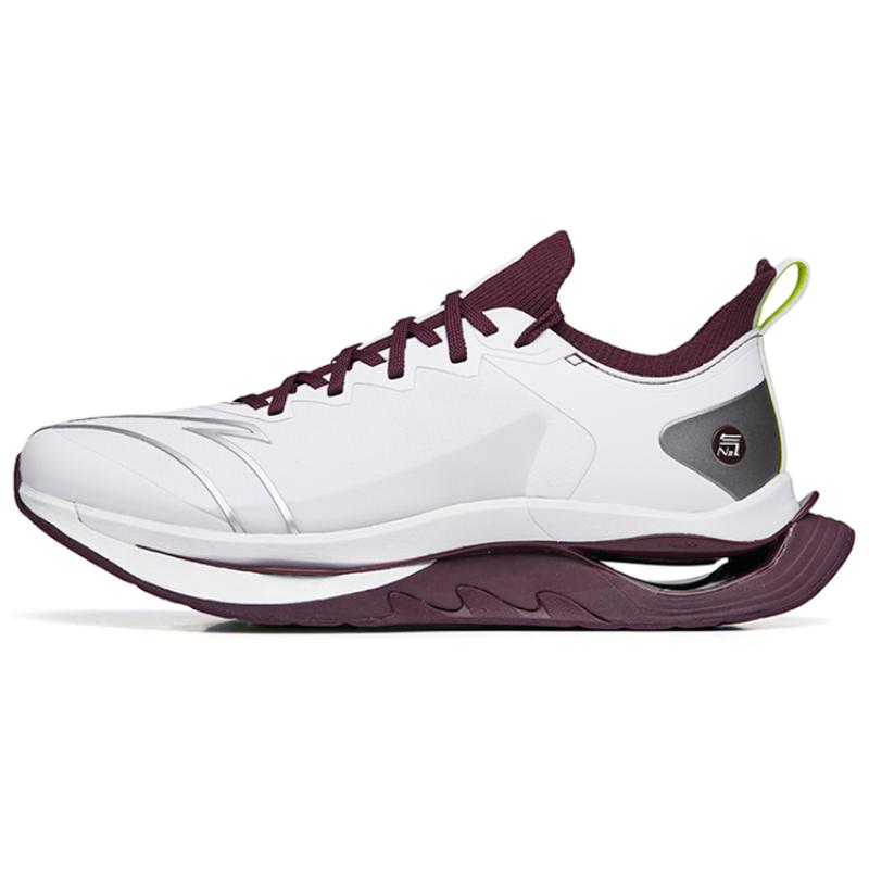 

Anta Running Shoes Men s White Purple Sneakers 42.5