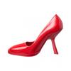 Salvatore Ferragamo Ferragamo Anser X5 Leather Pump Red