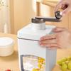 Portable Ice Shaver Chopper Manual Press Snow Cone Smoothie Maker Ice Block Breaking Slush Machine