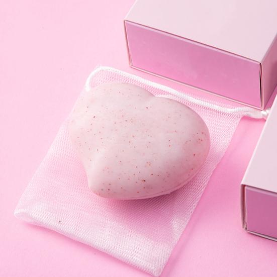 Yousheng 80g Whitening Soap Anti-Milben-Duftende, leicht schäumende Pfirsich-Glättungsseife für zu Hause