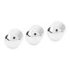 3 Pcs Electric Guitar Knob Exquisite Appearance Sturdy Metal Universal Guitar Potentiometer Replacement Knob