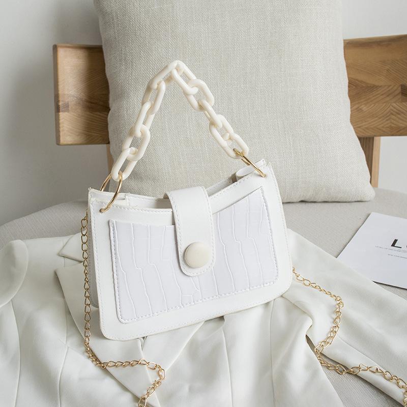 Women's Armpit Bag Stone Pattern Shoulder Bag Handbag