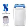 7.5KG Large Capacity Mini Electric Washing Machine Household Multifunctional Shoe Washer Portable Elution Integration Machine