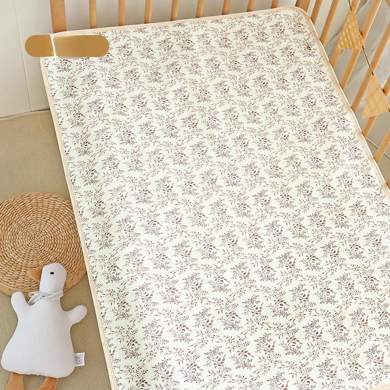 Cotton Baby Diaper Changing Mat Washable Large Size Diaper Changing Pad Covers Waterproof Children's Bed Sheet Bedding Items