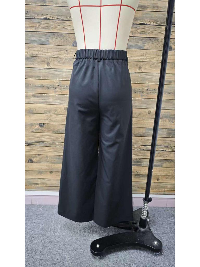 Women's Elegant Solid Color Trousers - Versatile, Comfortable Suit Pants for Outings and Work.