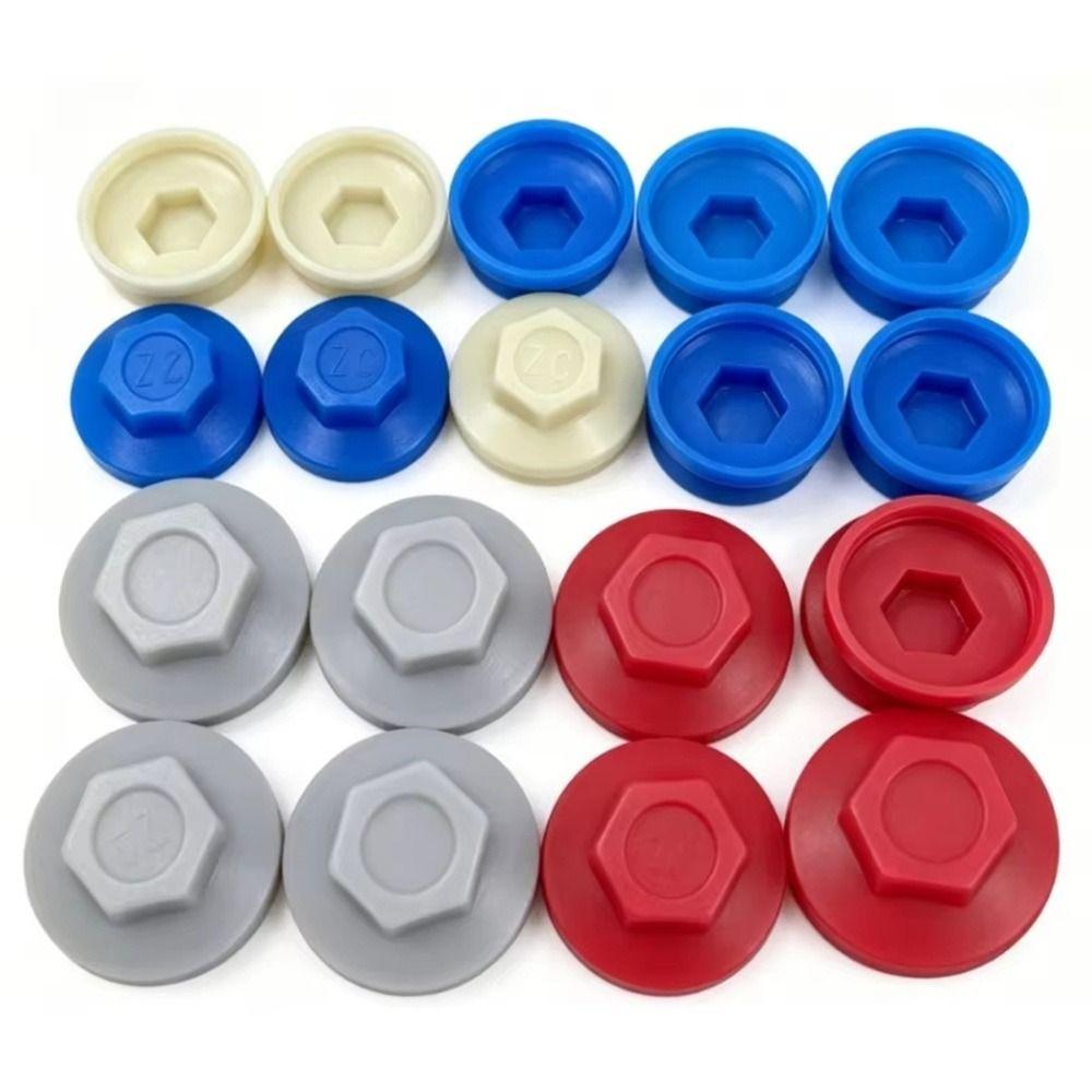 Waterproof Hexagonal Screw Cap Self Tapping Screw Cap  for M4.8 M5.2 M5.5 Self Drilling Screw