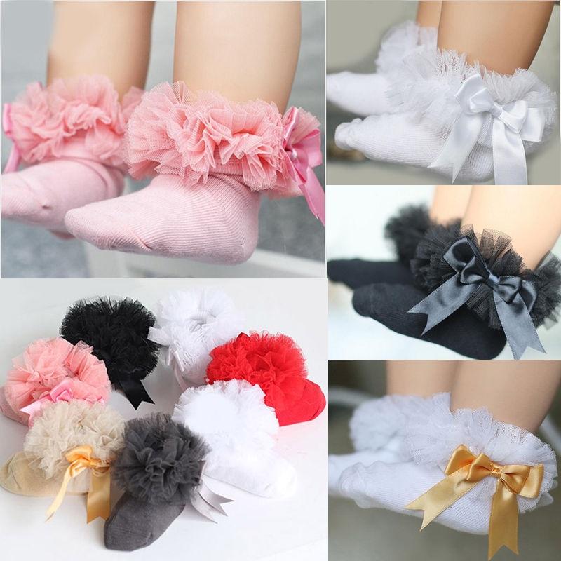 frilly socks newborn