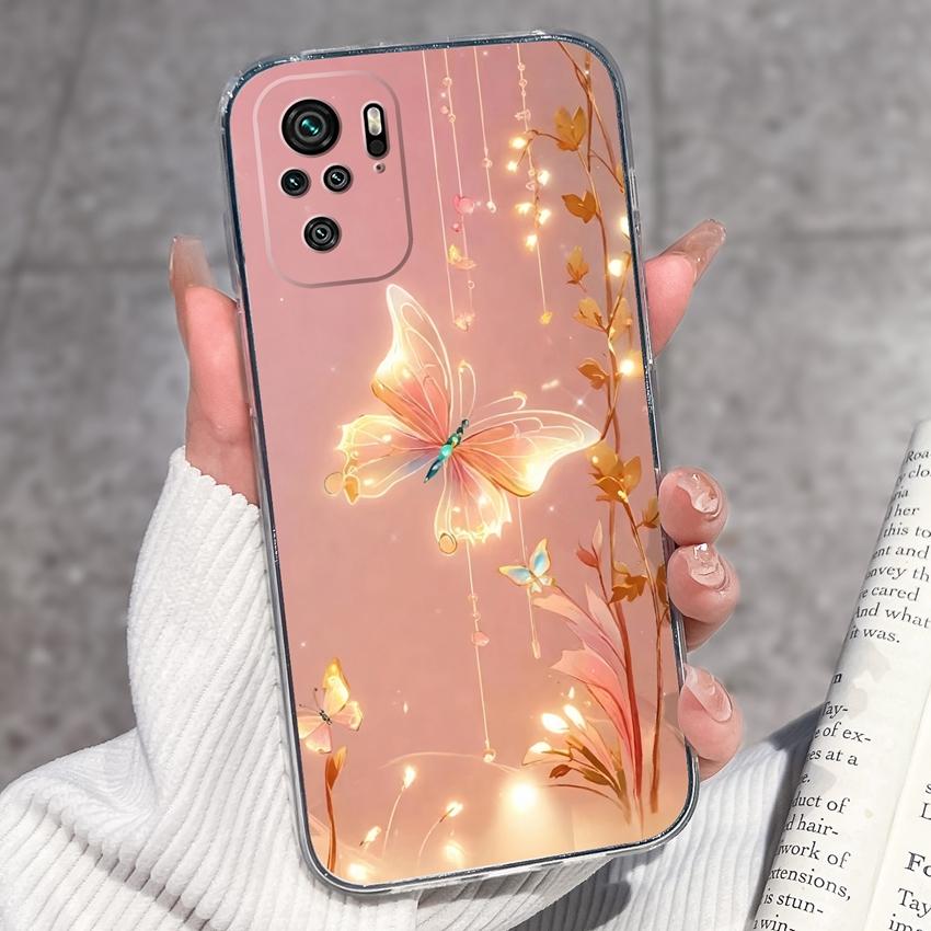 Cute Kitten Phone Case For Redmi Note 10 9 8 7 6 5A Pro 9T 8T 7S 10Lite Soft Casing Screen Protector Top Quality Dustproof Shell For Redmi Clear Cover