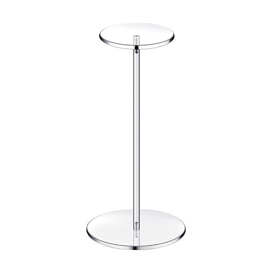 

Водонепроницаемая стойка для париков, элегантная прозрачная полка для хранения колпачков с устойчивым основанием, домашний декор 30cm