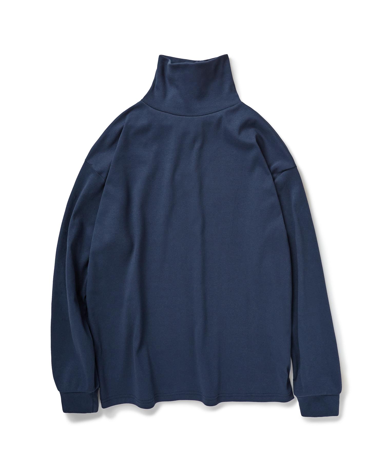 Minimal Project Cotton Turtleneck T-Shirt Mtt102 [Navy] Navy/M