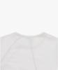 Liomeu Asymmetrical Cut Short Sleeve T-Shirt_White : Radiant092