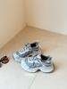 Leather mesh breathable platform dad shoes women's autumn 2025 new comfortable versatile casual sports shoes lightweight