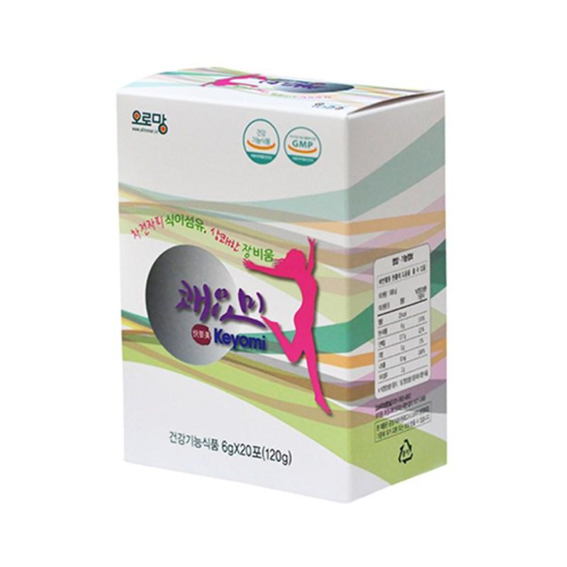 Oroman Refreshing Jibium Psyllium Dietary Fiber Kwayyomi 20 packets, 120g, 1 unit