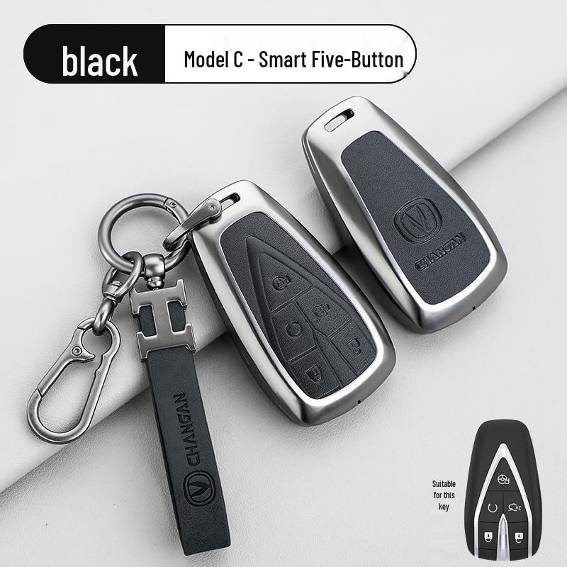 Changan Nuomi Corn Key Case: Lumin Square Candy Car Key Shell for Men & Women