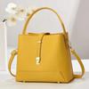 Bag Women's New Handbag Korean Version Texture Shoulder Oblique Span Bag Women's Bucket Bag Bags