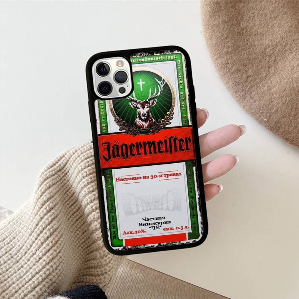 

Hot J-Jagermeisters For IPhone 11 12 13 14 15 16 17 Pro Max Plus TPU+PC Shockproof Back Phone Cases iPhone 12 pro