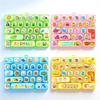 Creative 26  Keyboard Keychain 26 Grid Fidget Toy Keyboard Clicker Keychain  Backpack Hanging