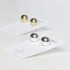 RACOHA RACOHA 12mm Silver Ball Earring (925 Silver)