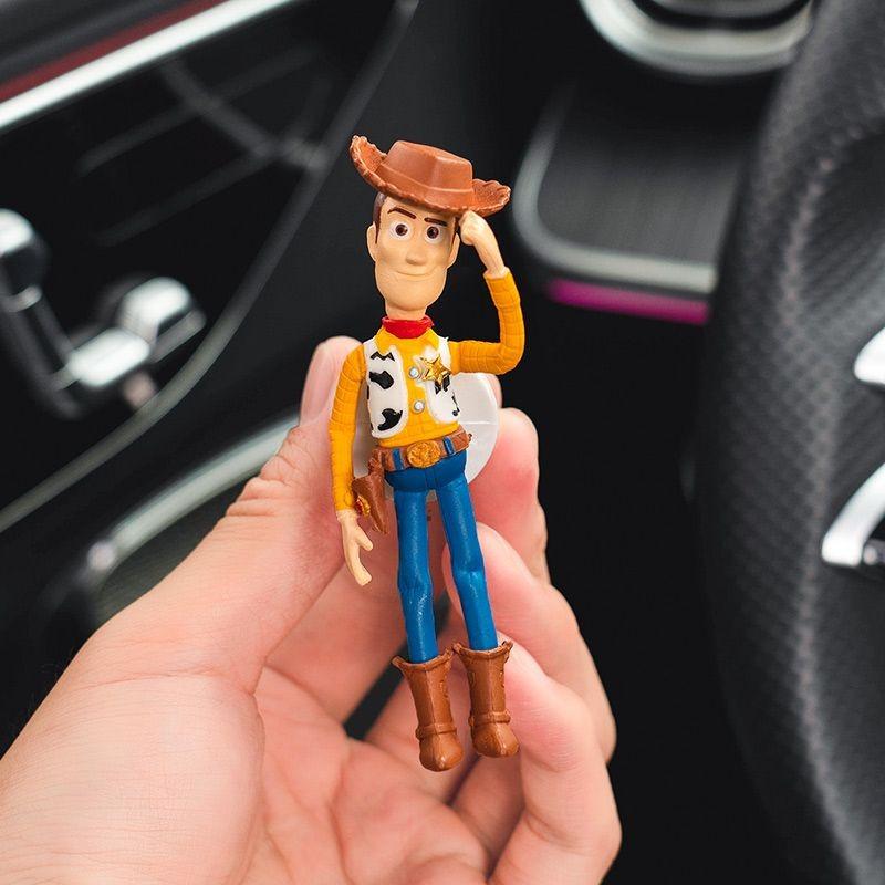 New Toy Story Woody Buzz Lightyear Cartoon Doll Car Air Freshener Aromatherapy Cute Car Air Vent Aromatherapy Car Decoration