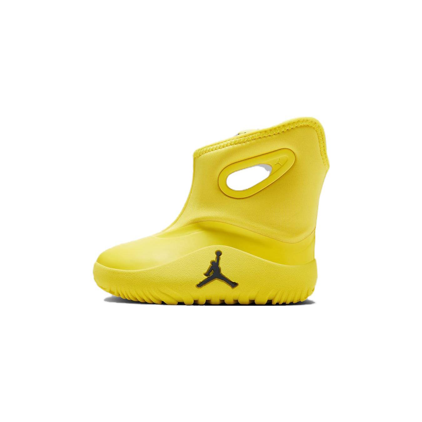 

New Jordan Lil Drip High Top Toddler Shoes Yellow Infant And Toddler FB9919-700 27