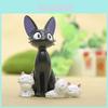 Black Cat Resin Figurine Set With Creative Desk Decor For Couples And Giftgiving