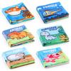 Soft Baby Cloth Book 0-3 Years Old Tear-proof Early Educational Toy With Sound Paper For Infant Toddler
