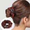 Gumička do vlasů Super měkká Protiskluzová látka Ultralehká Luxusní Elastické gumičky do vlasů Scrunchies pro ženy