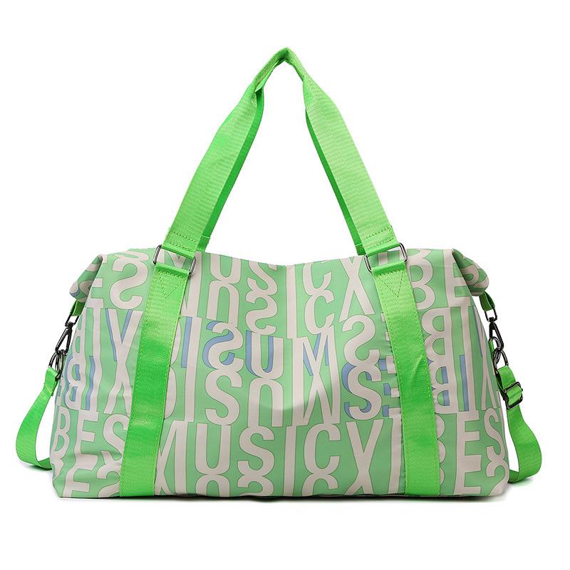 Multifunctional Yoga and Sports Travel Bag with Dry/Wet Separation, Large Capacity, and Trolley-Ready Design.