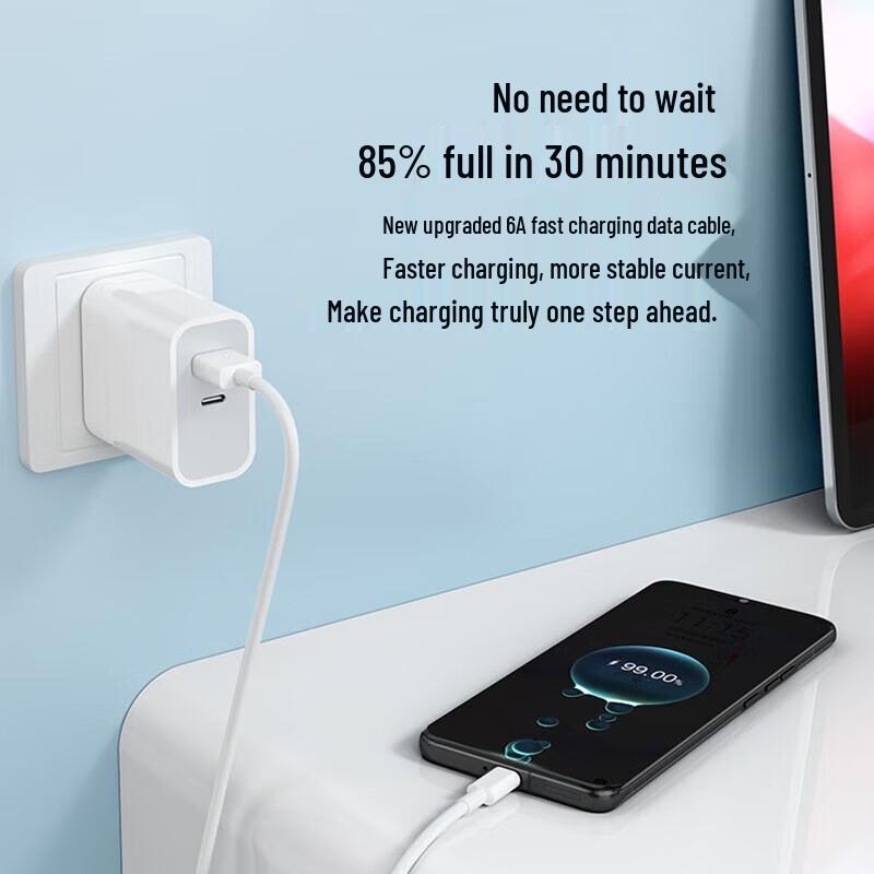 Detong 6A 66W Super Fast Charging USB-A To Type-C Cable