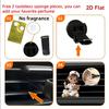 2D Flat Acrylic Nurse Girl Writing Note Unscented Car Vent Diffuser Clip With Dual Unscented Sponge Pads Car Accessory