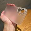 Plain Ultra Thin PC Hard Case For iPhone 16E 16 15 14 13 12 Pro Max Plus Matte Transparent Colorful Cover Translunt Fundas
