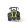 Tracteur claas xerion 5000 - bruder - jouet pour enfant de 3 ans et plus - capot ouvrable - vert