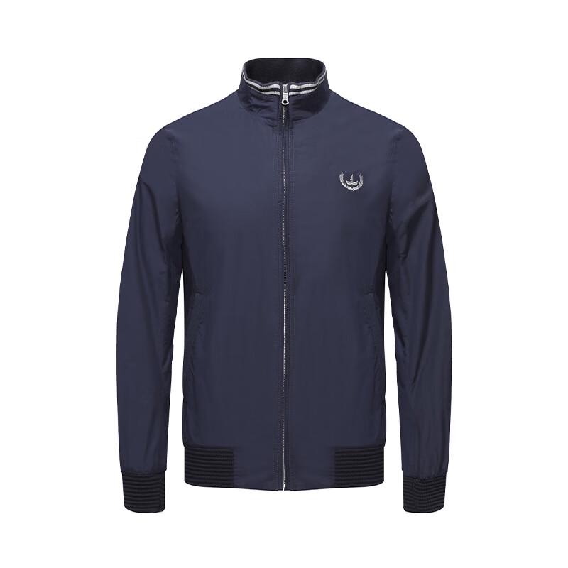 Navigare Men's Stand-Collar Windproof Casual Jacket