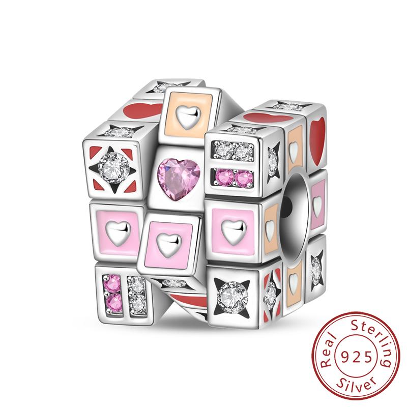 Charms S Copper Charms Beads Fit Original Bracelet Bangle Bead For Women Man Girl Diy Fine Jewelry Making