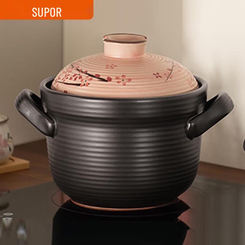 Supor Earthenware Induction Casserole Pot