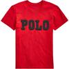 Polo Ralph Lauren Oversized Beaded Letter Crew Neck Short Sleeve T-Shirt Women Tops 211763498-003