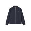 Embroidered Logo Baseball Collar Casual Woven Jacket Men Jackets Legendary-Blue F11M411708F-NV