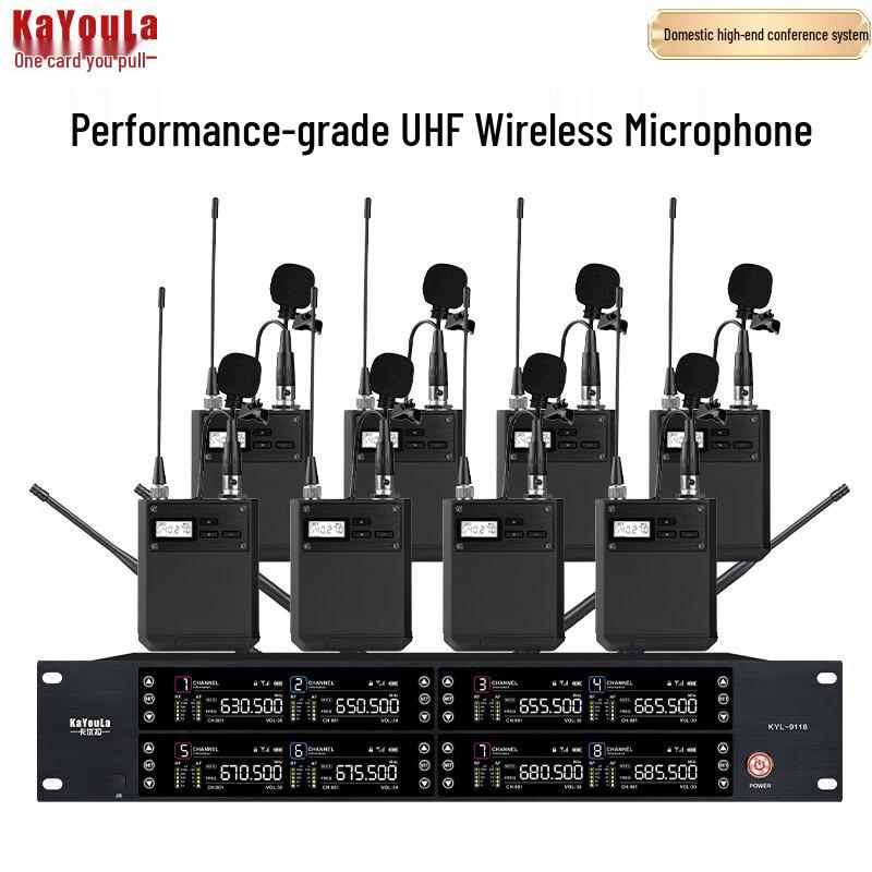 Kayouila KYL-9118L Professional U-Band Wireless Microphone (CN version)