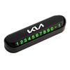 Car Temporary Parking Card Auto Emblem Phone Number Card Plate For KIA K5 K9 Ceed RIO Sorento Stinger Forte EV6 Niro Soul Cerato VP5